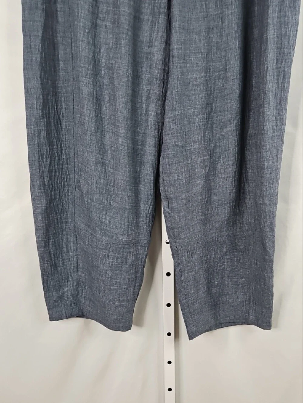 Max Studio Women's Blue Barrel Leg Trousers Size XL NWT